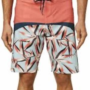 O'NEILL Men's Water Resistant Hyperfreak Stretch Swim Boardshort, 20 Inch Outsea